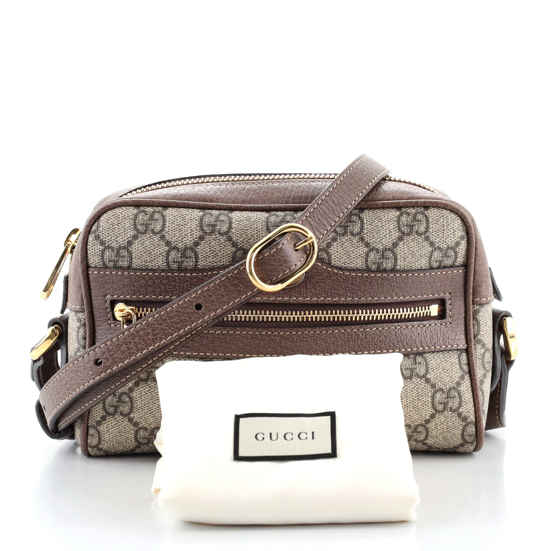 Ophidia Shoulder Bag GG Coated Canvas Mini