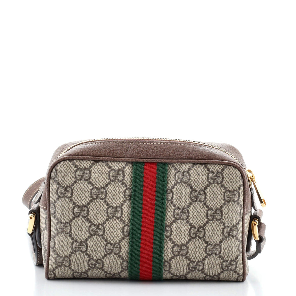 Ophidia Shoulder Bag GG Coated Canvas Mini