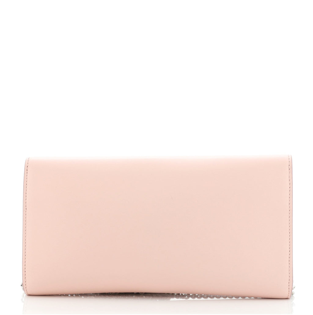 Vara Bow Chain Clutch Leather Small