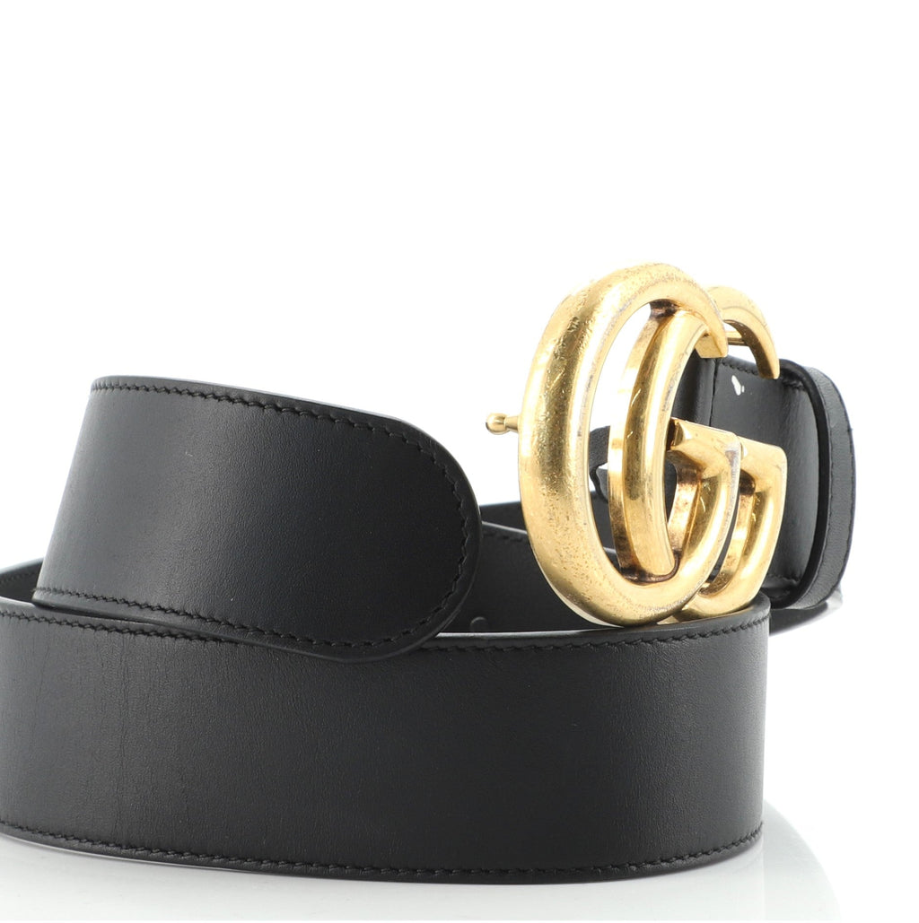 GG Marmont Belt Leather Medium 75