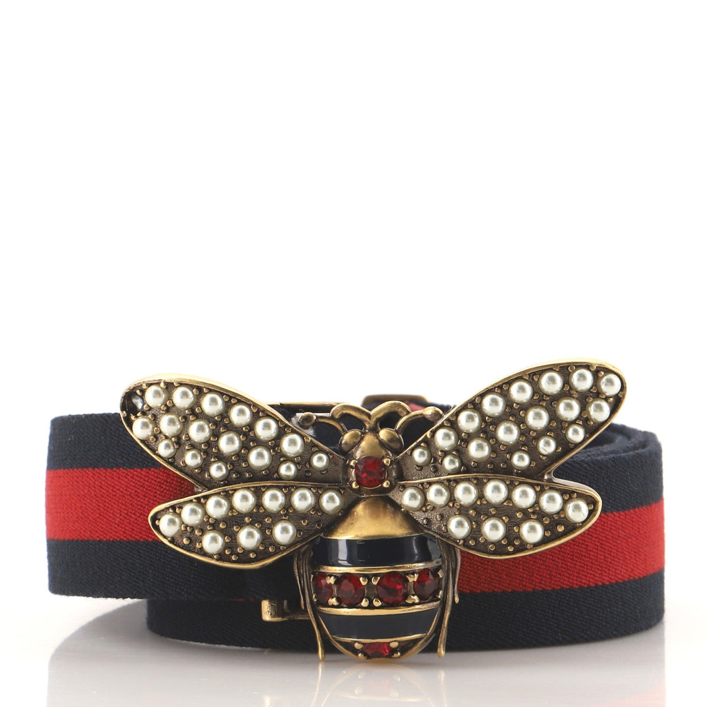 Queen Margaret Bee Belt Canvas Wide 105