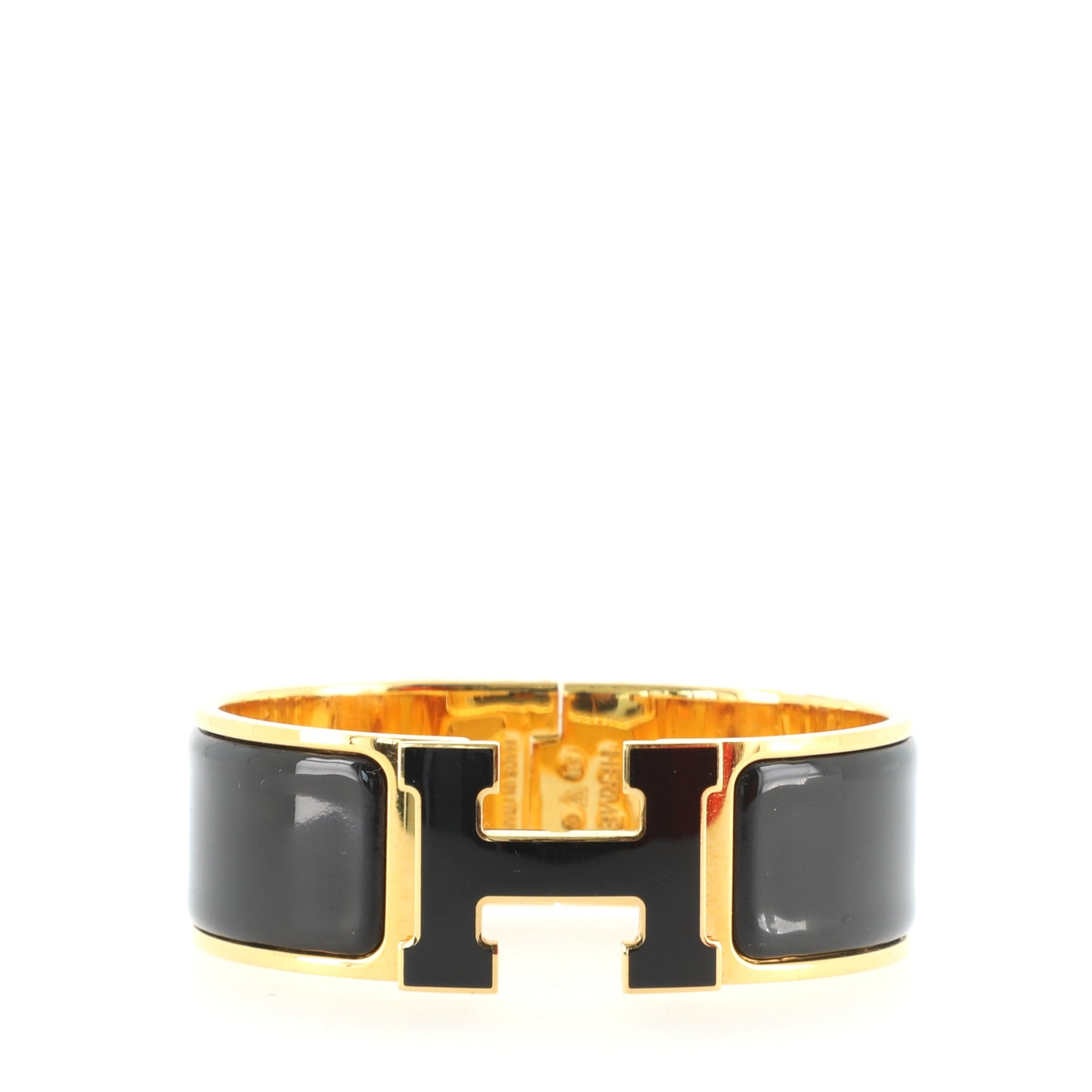 Clic Clac H Bracelet Enamel Wide