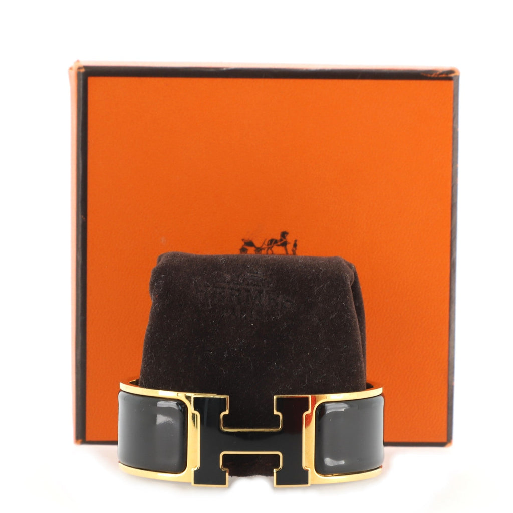 Clic Clac H Bracelet Enamel Wide