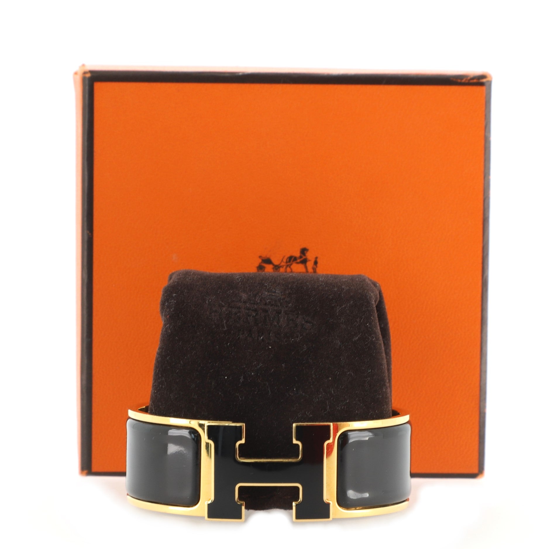 Clic Clac H Bracelet Enamel Wide