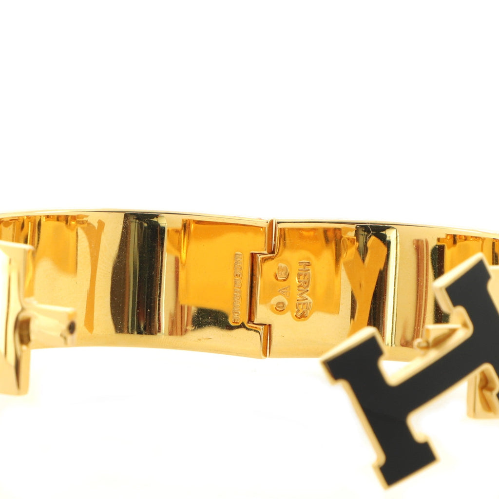 Clic Clac H Bracelet Enamel Wide
