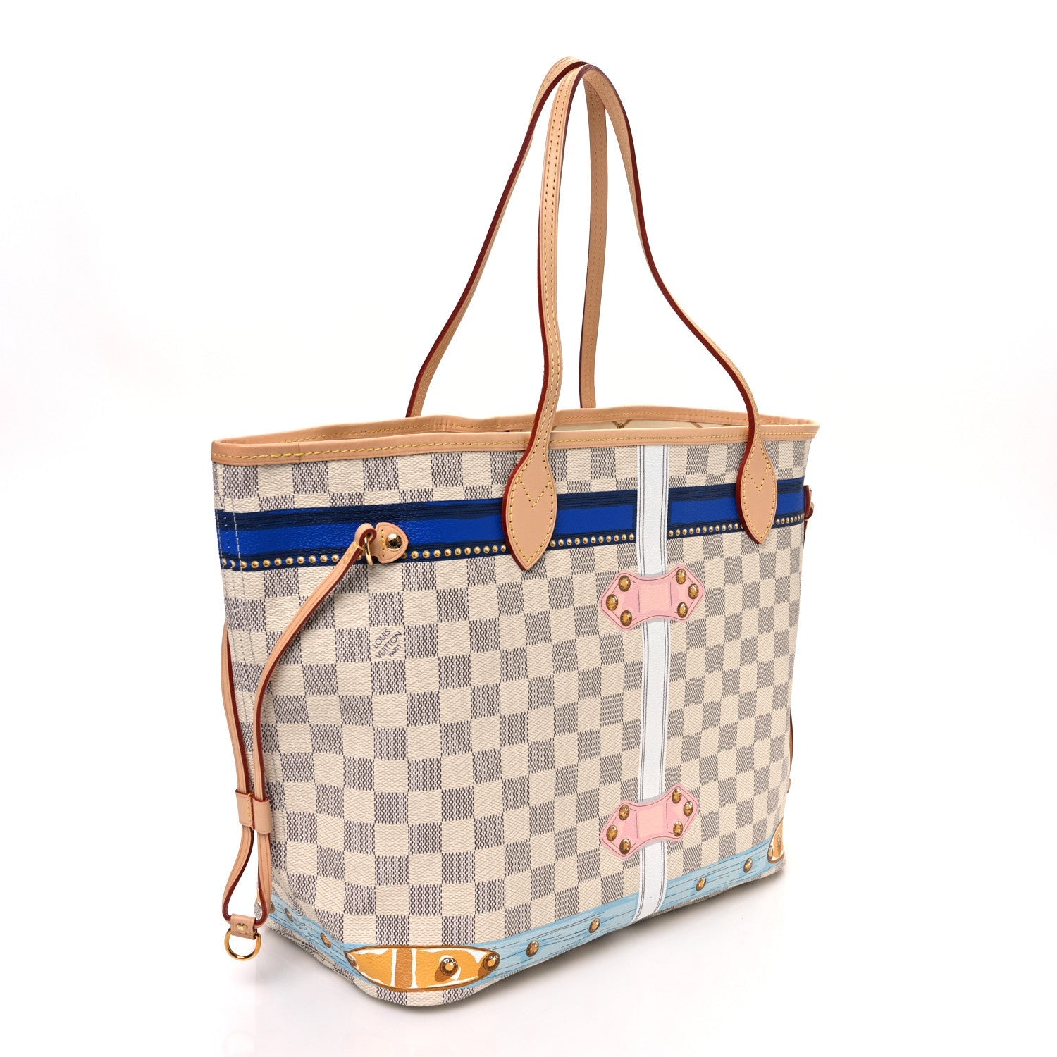 Damier Azur Summer Trunks Saint Barth Neverfull MM
