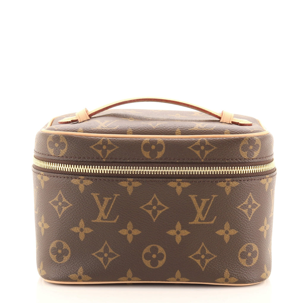 Nice Vanity Case Monogram Canvas Mini