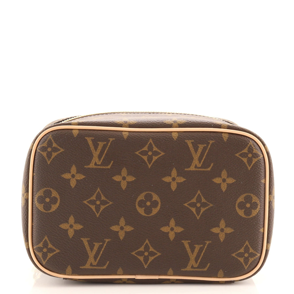 Nice Vanity Case Monogram Canvas Mini