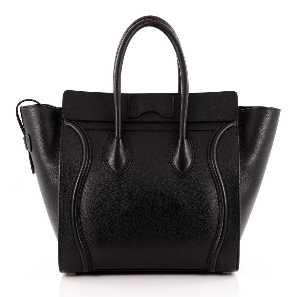Luggage Handbag Grainy Leather Mini