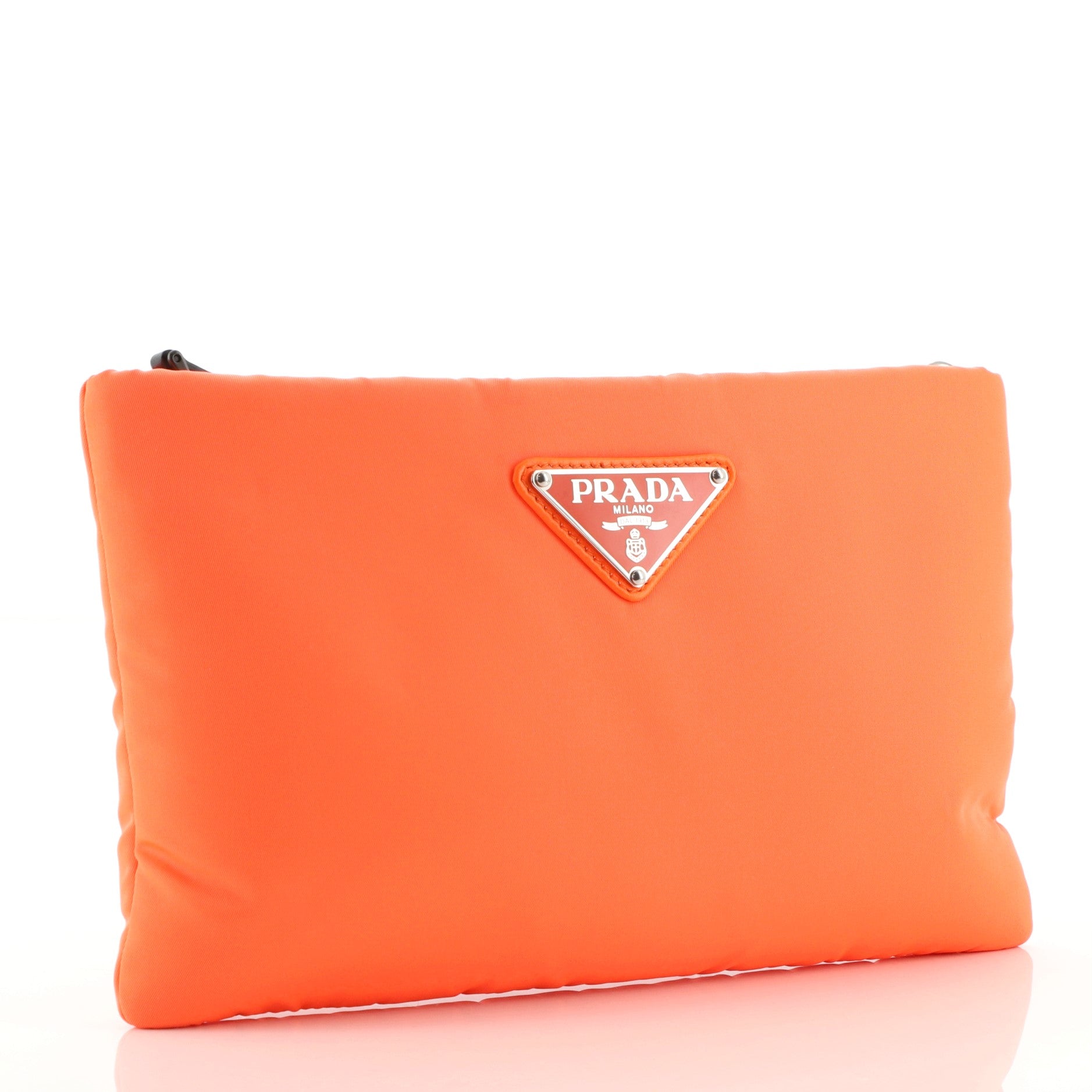 Fluo Chain Clutch Tessuto Small