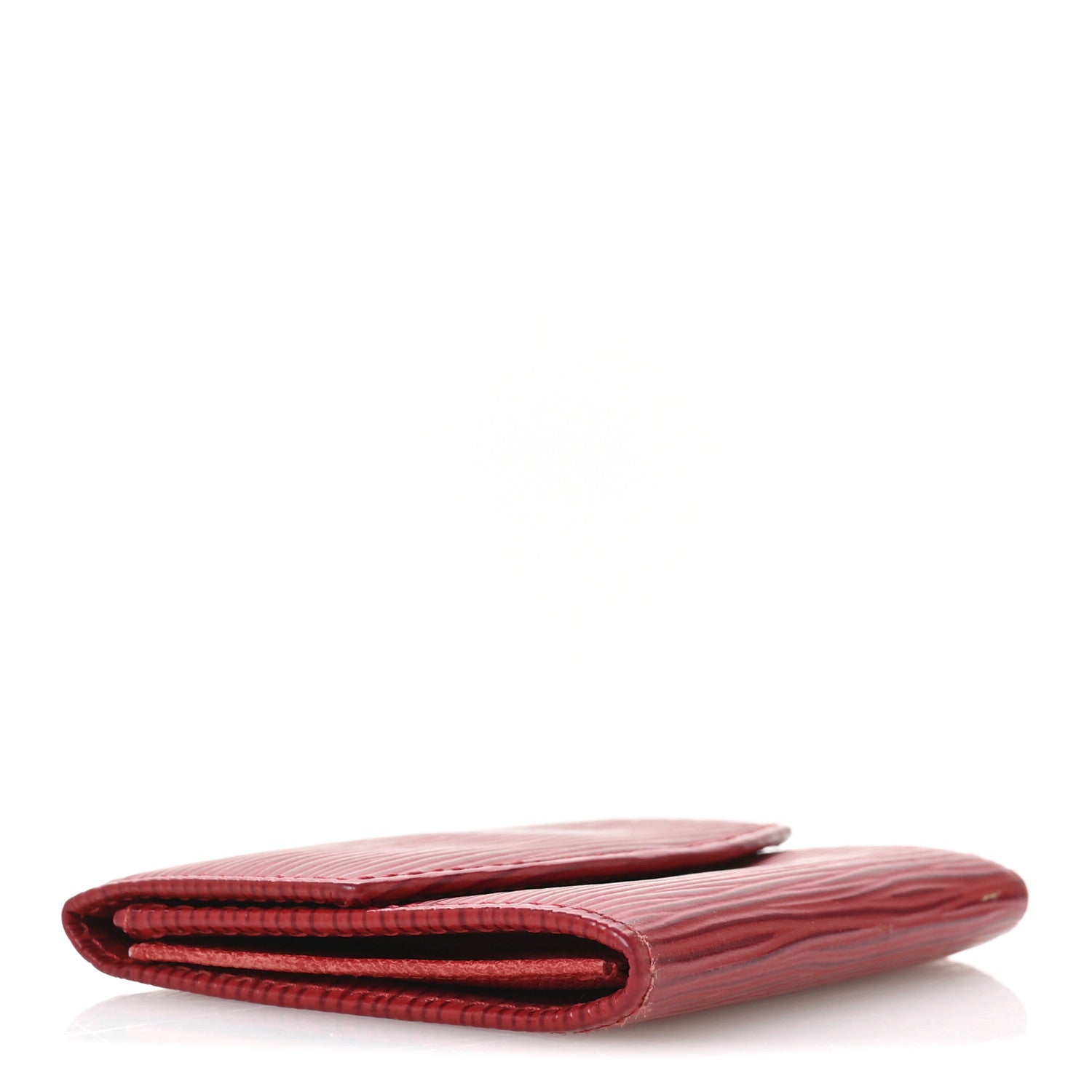 Epi Porte-Monnaie Simple Coin Purse Red