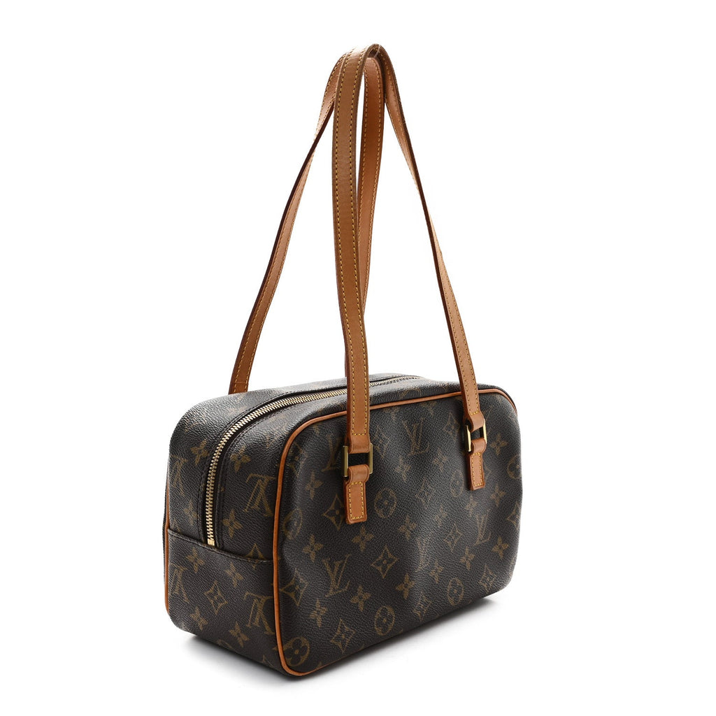 Lambskin Embossed Monogram Coussin PM Black