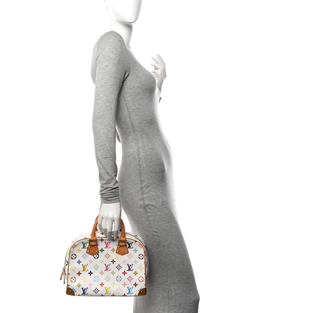 Monogram Multicolor Trouville White