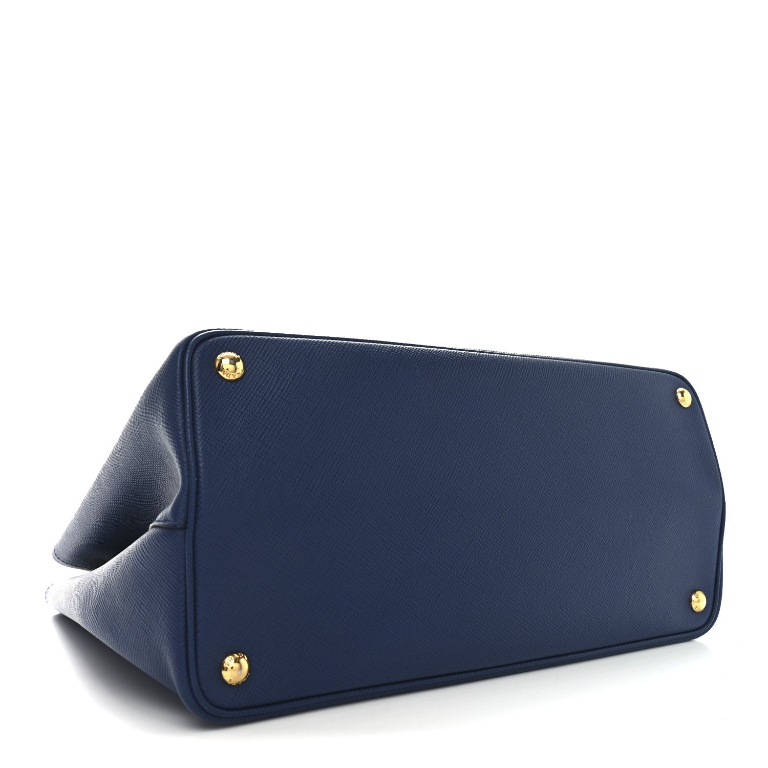 Saffiano Cuir Large Double Bag Bleuette