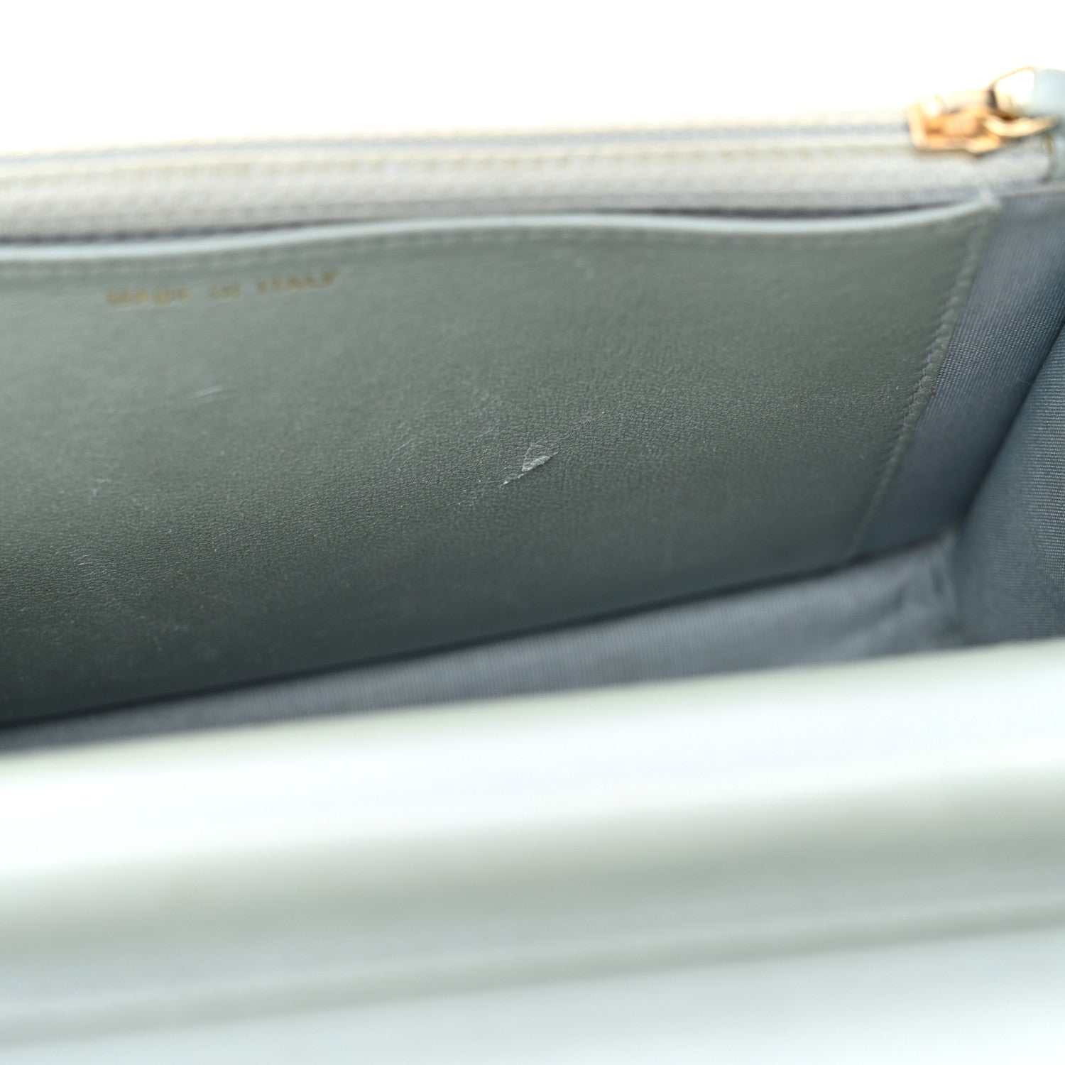 Lizard Wallet on Chain WOC Light Grey