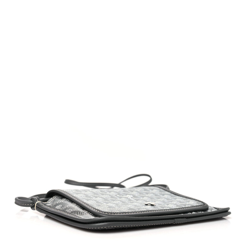 Goyardine Plumet Wallet Clutch Grey