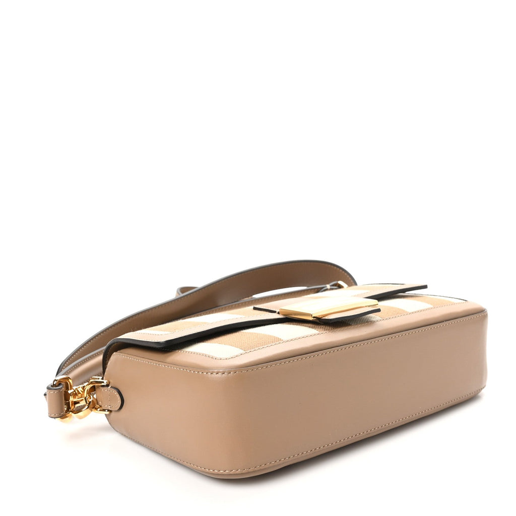 Canvas Pequin Striped Baguette Beige Sand