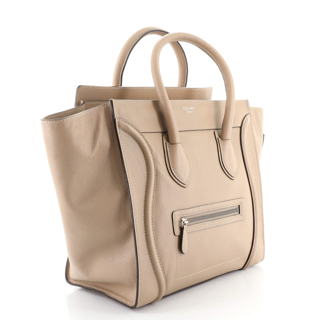 Luggage Bag Grainy Leather Mini