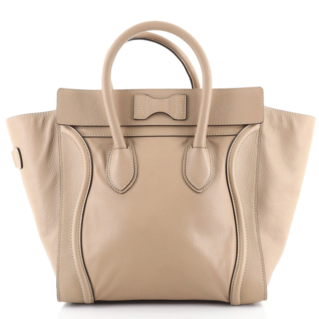 Luggage Bag Grainy Leather Mini