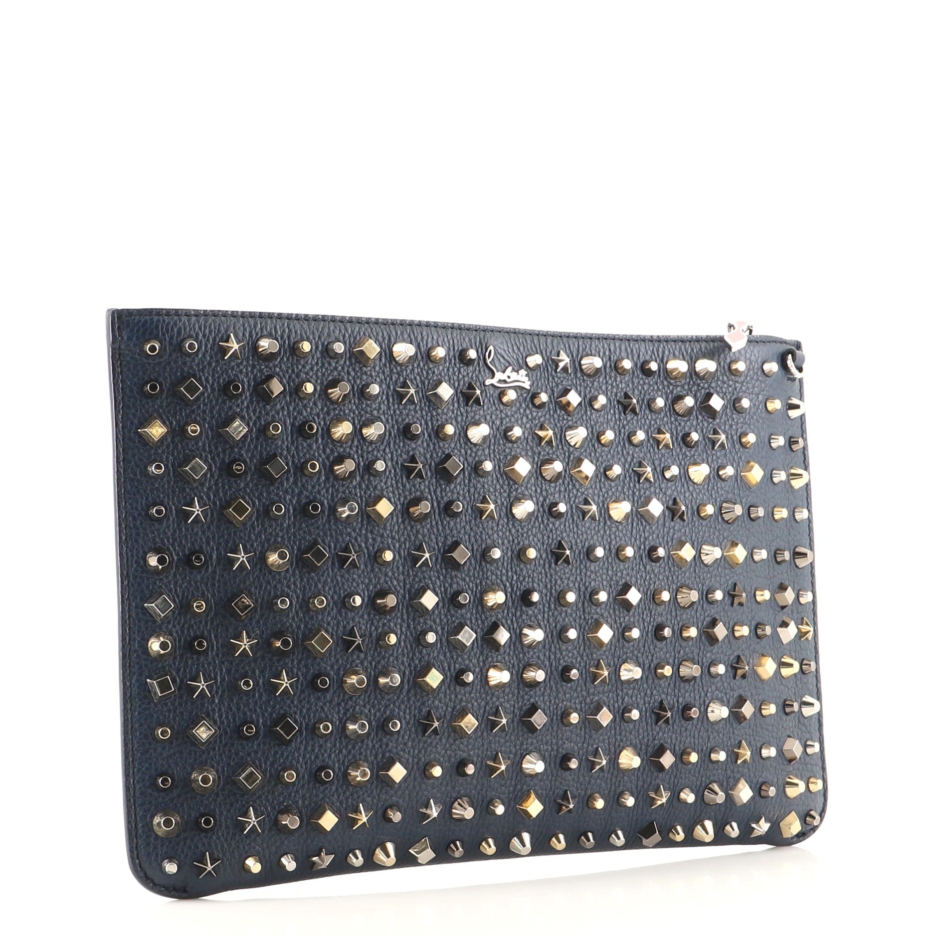 Loubiclutch Studded Leather