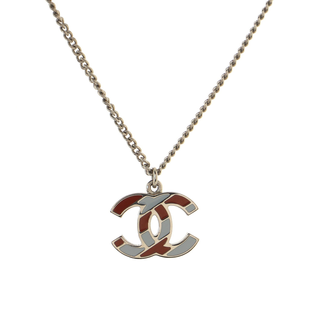 Airlines CC Pendant Necklace Metal