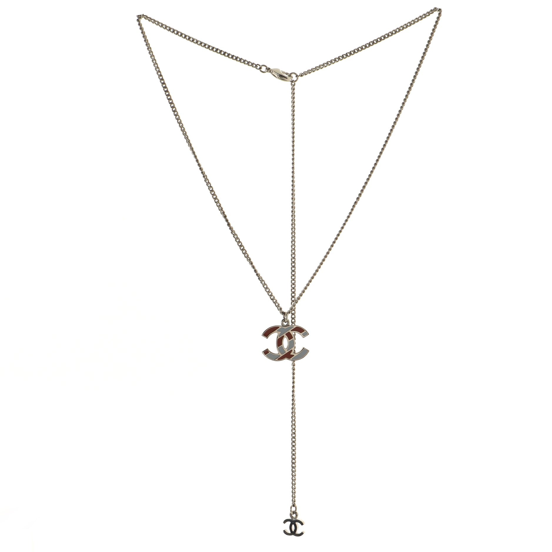 Airlines CC Pendant Necklace Metal