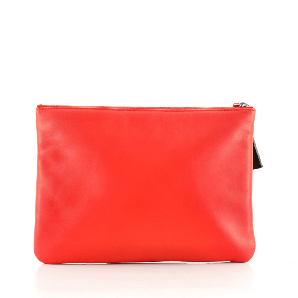 Cuba La Habana O Case Clutch Printed Embossed Lambskin Medium