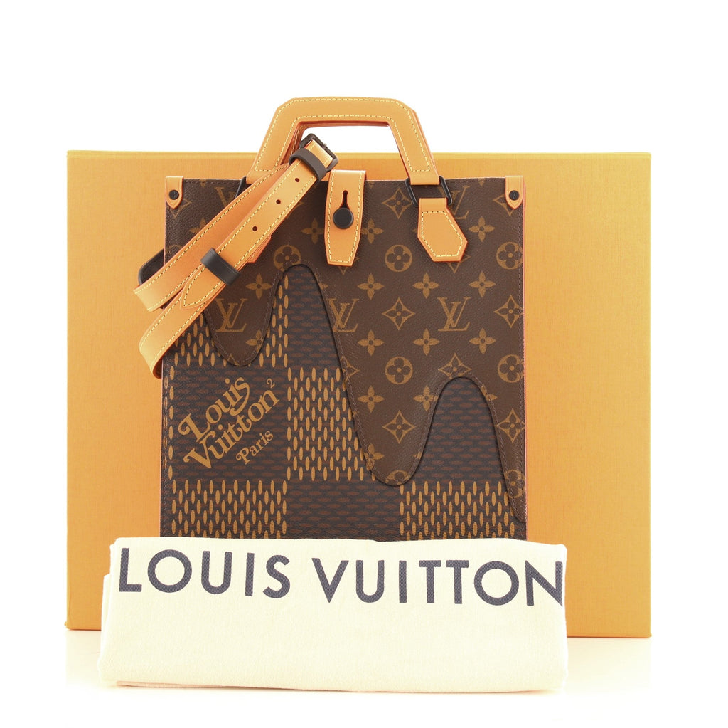 Nigo Tote Limited Edition Giant Damier and Monogram Canvas Mini