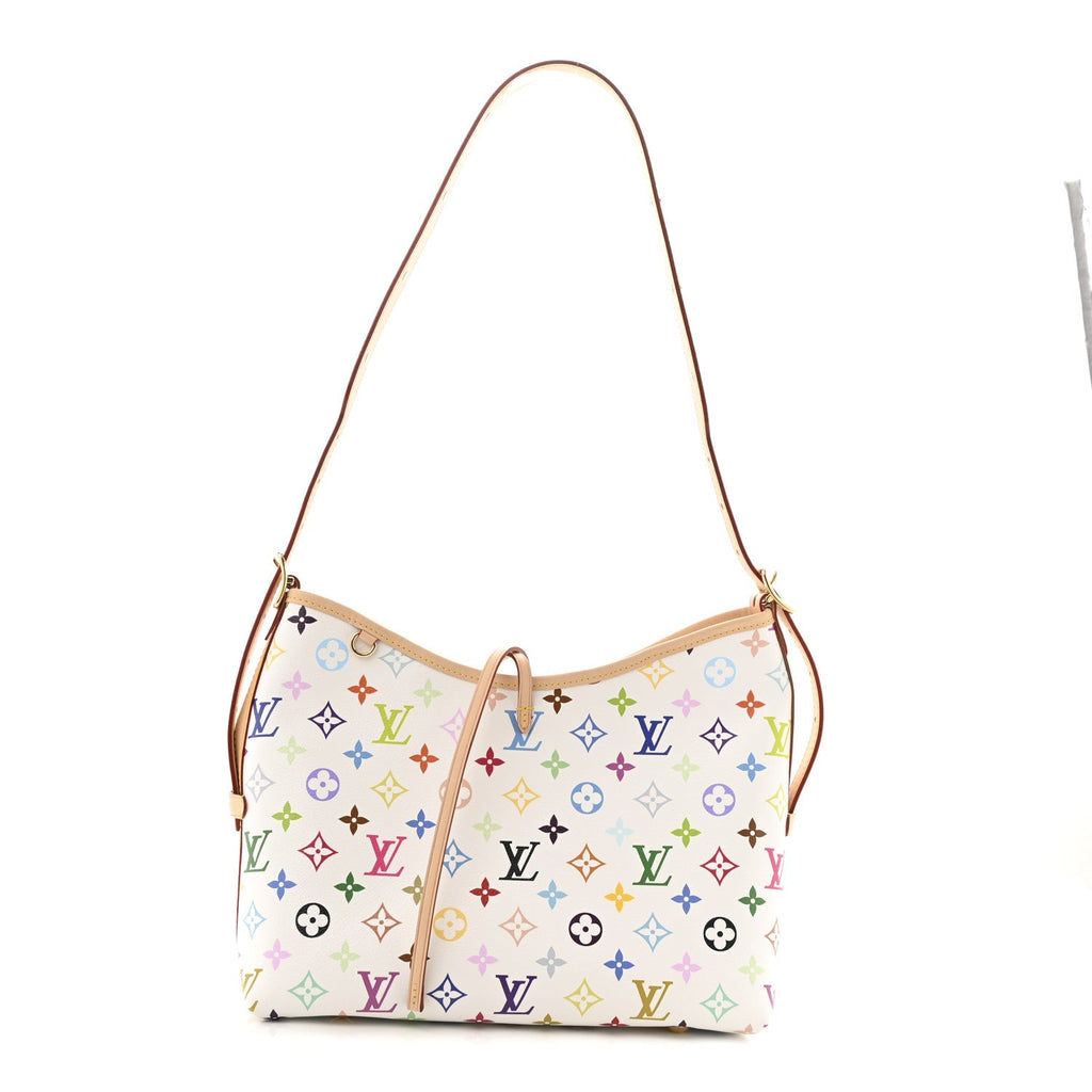 LV X TM Monogram Multicolor CarryAll PM White