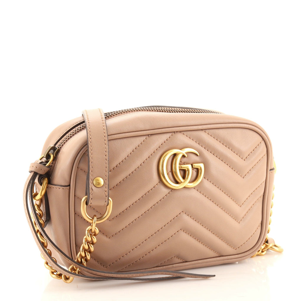 GG Marmont Shoulder Bag Matelasse Leather Mini