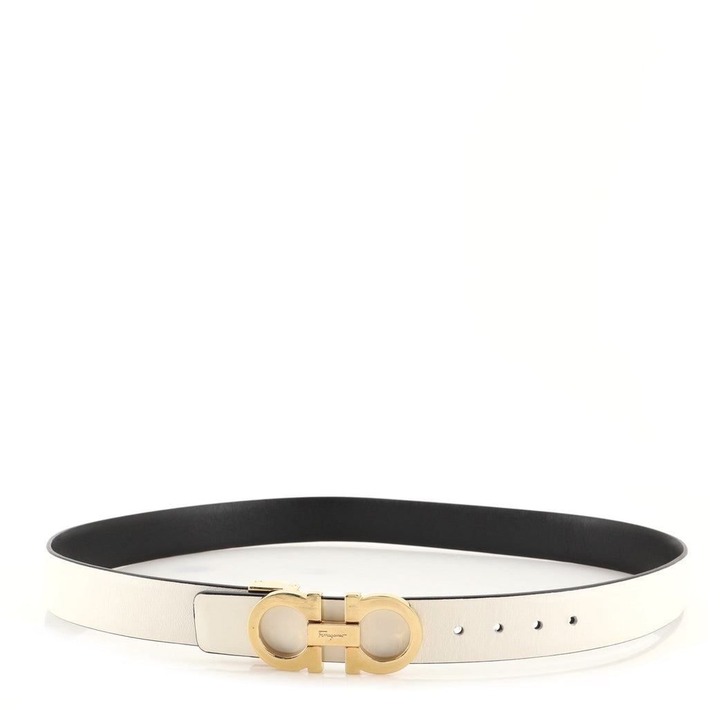 Gancini Reversible Belt Leather Thin 75