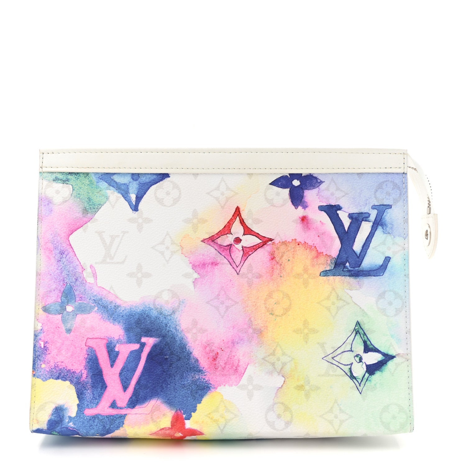 Monogram Watercolor Pochette Voyage MM Multicolor