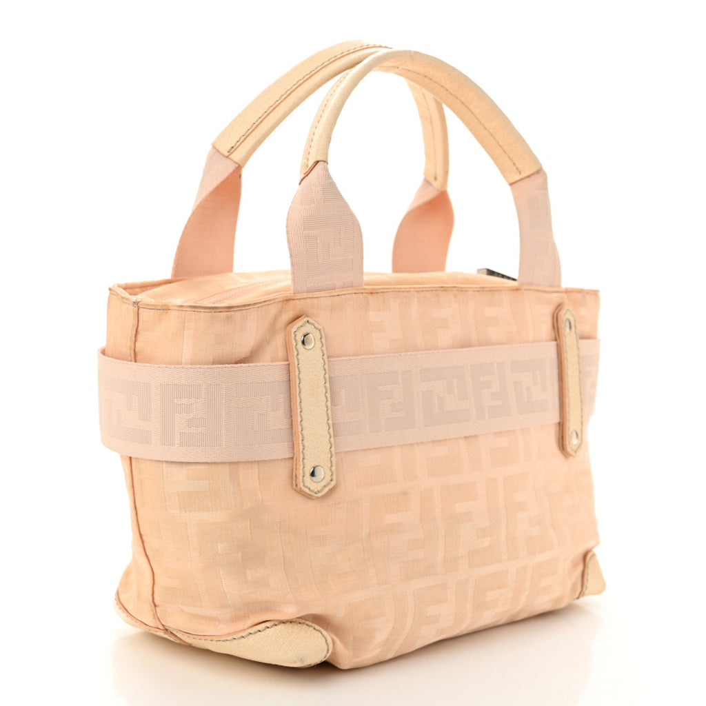 Zucca Cinghiale Medium Zip Code Shopping Tote Beige