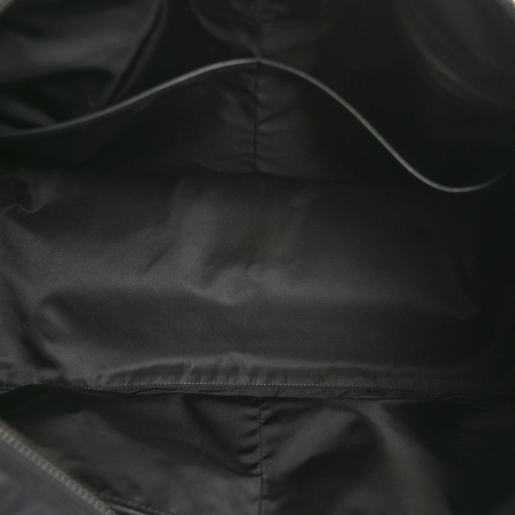 Nylon Camouflage Travel Duffle Black
