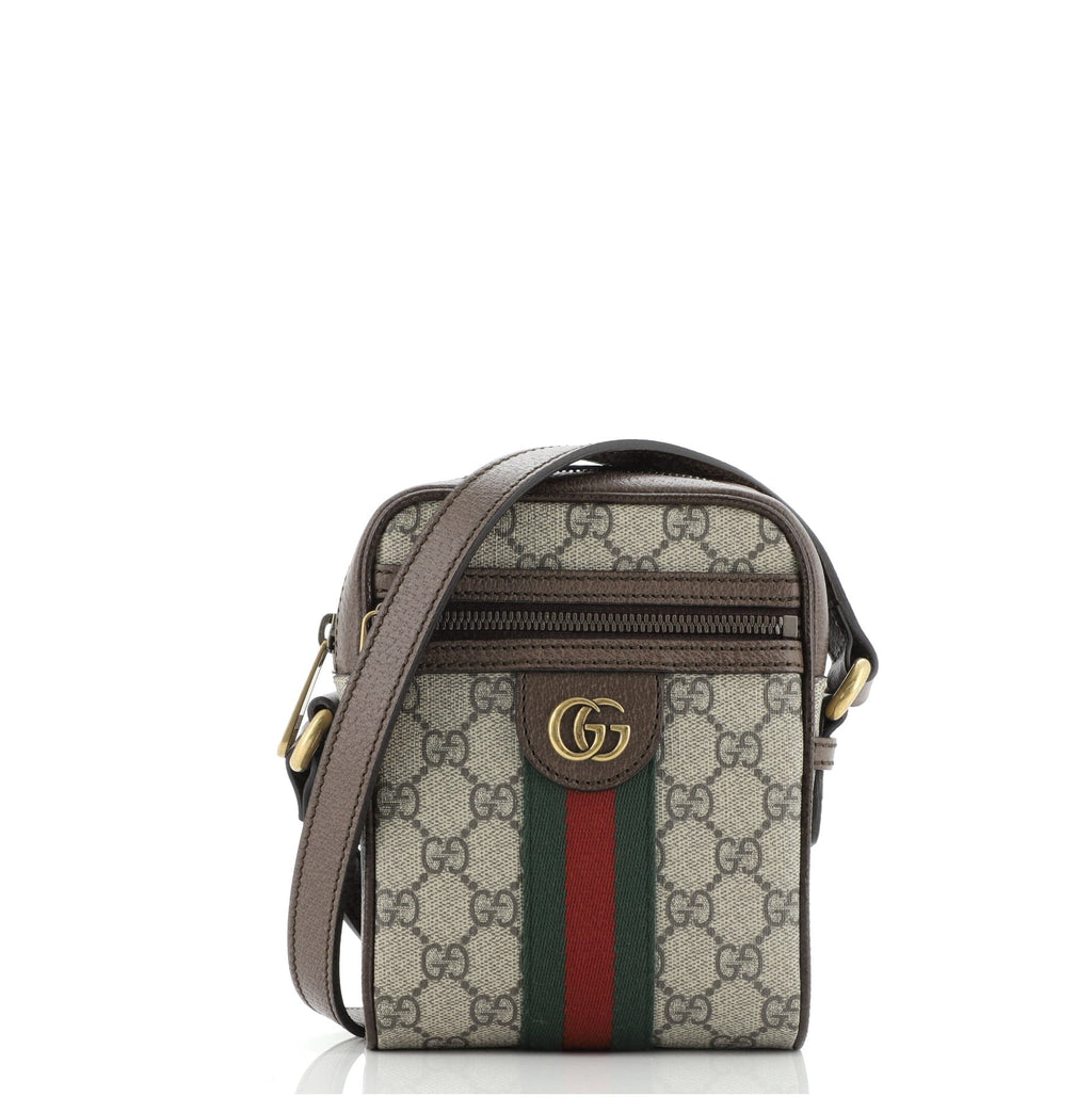 Ophidia Messenger Bag GG Coated Canvas Mini