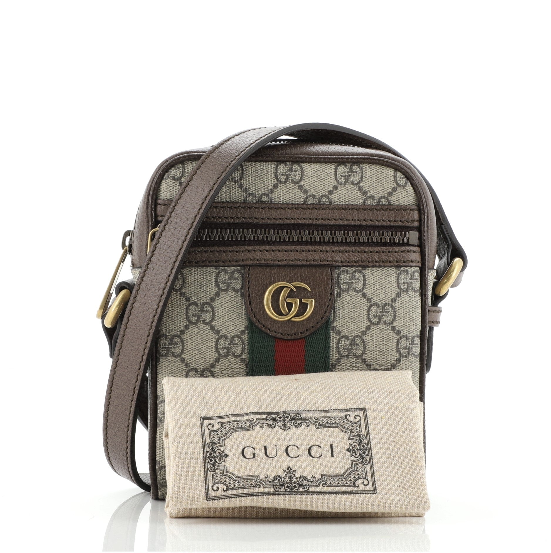 Ophidia Messenger Bag GG Coated Canvas Mini