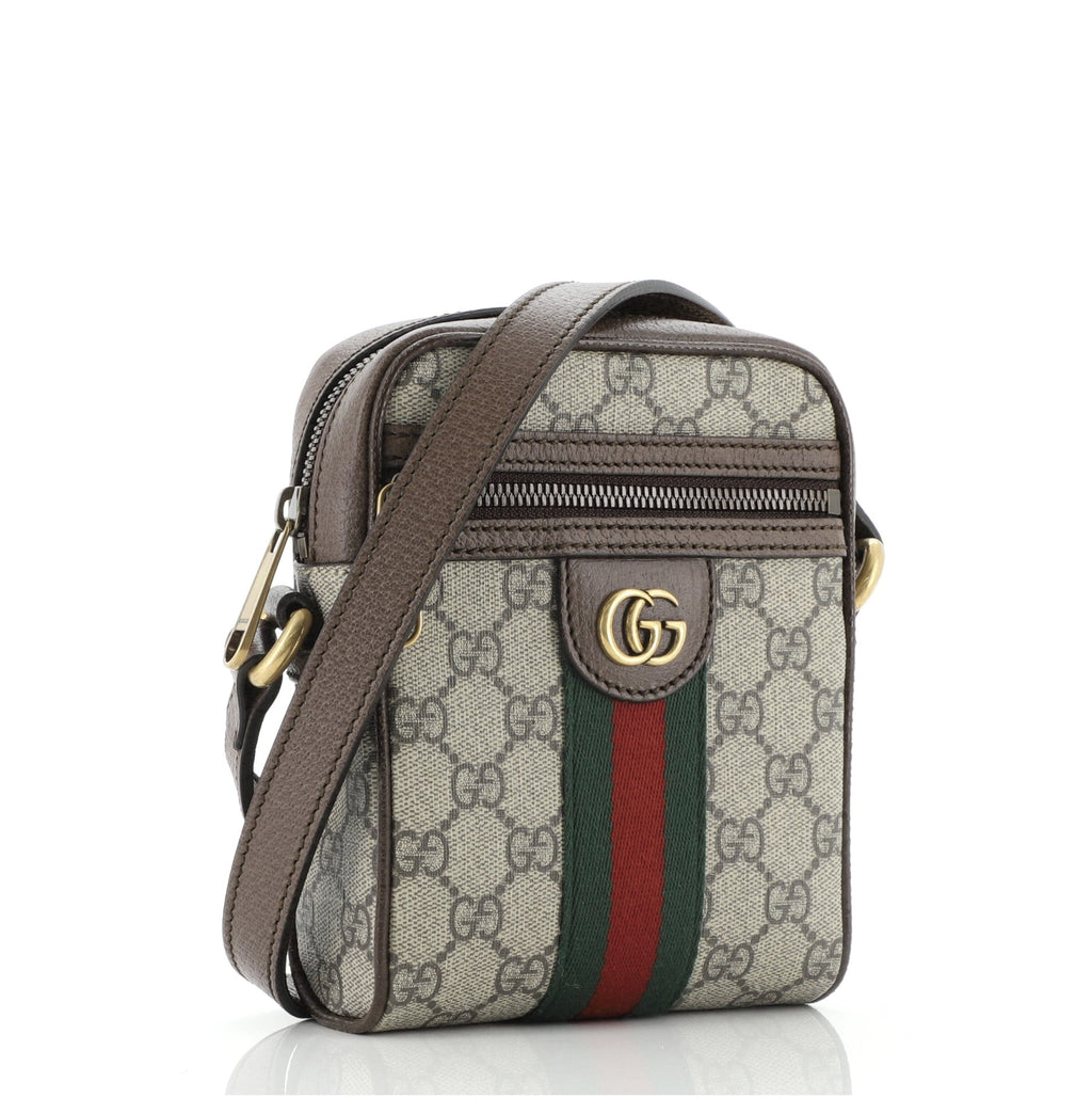 Ophidia Messenger Bag GG Coated Canvas Mini