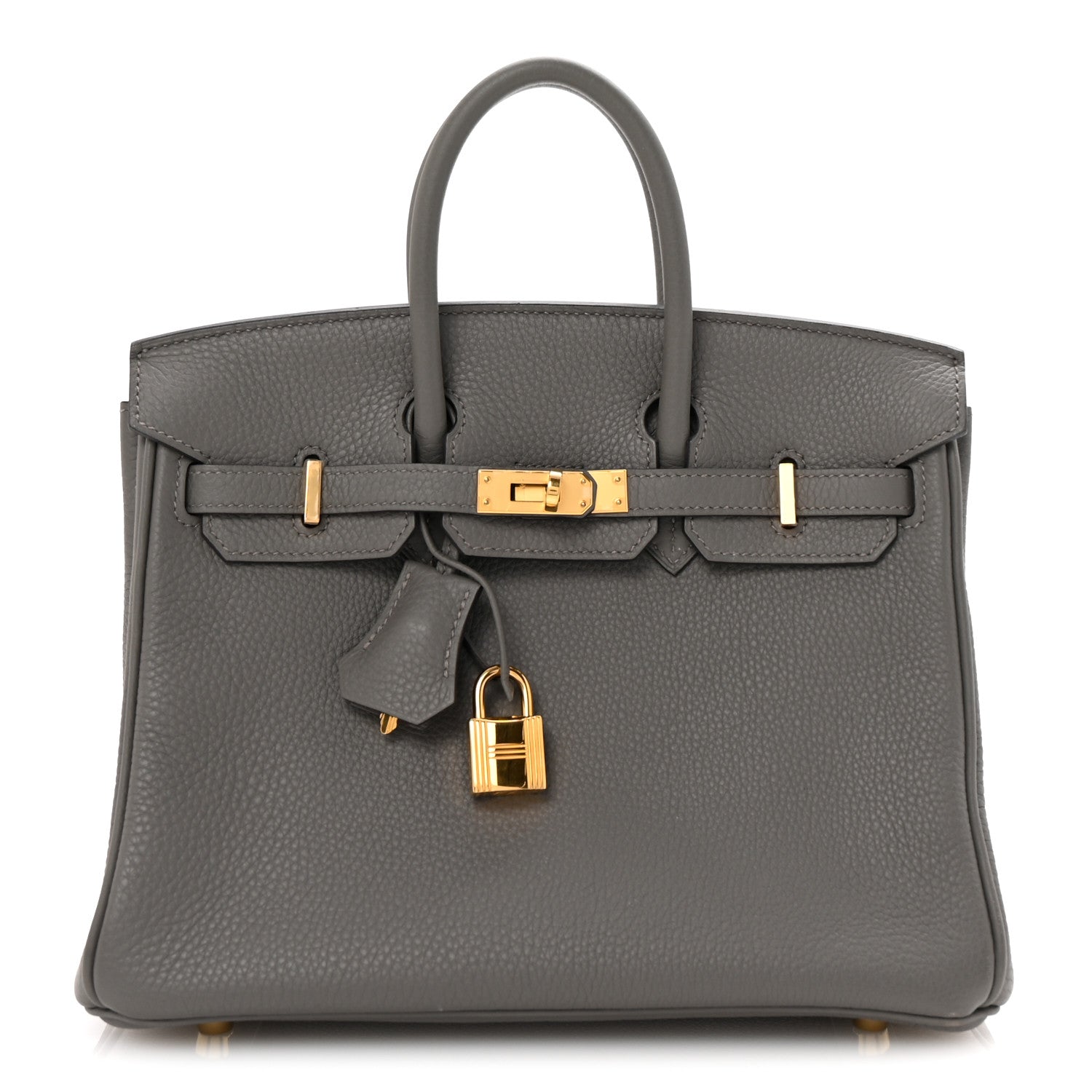 Togo Birkin 25 Gris Meyer