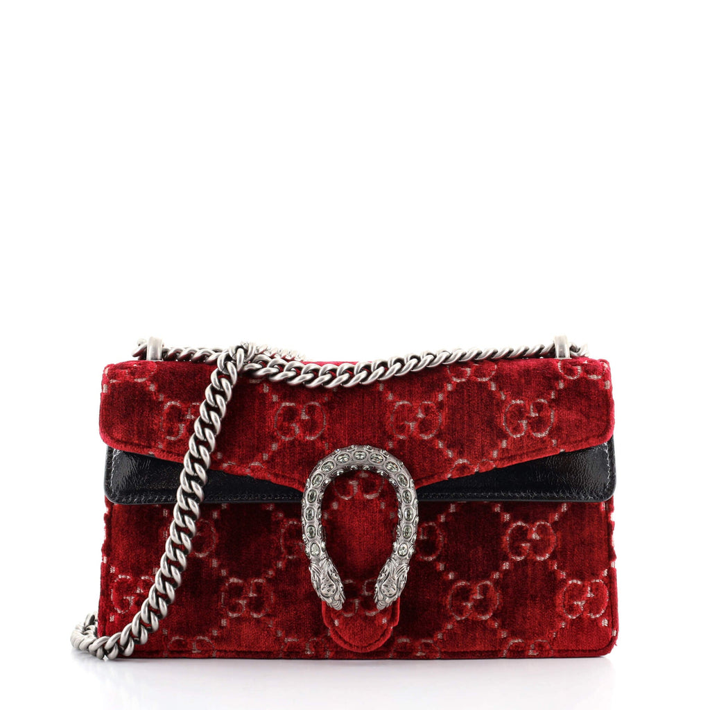 Dionysus Bag GG Velvet Mini