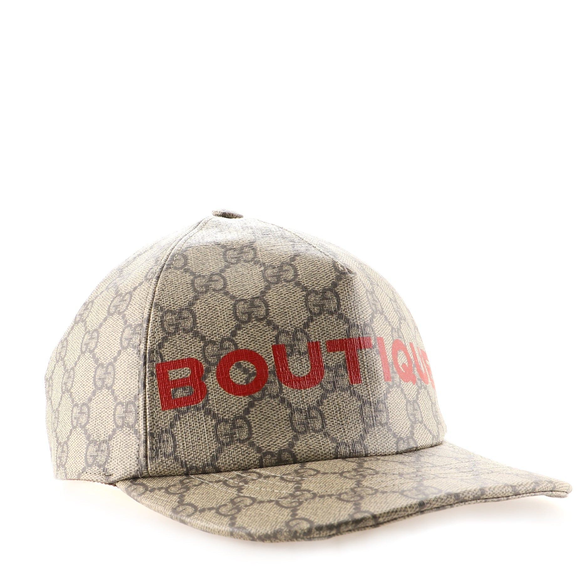Baseball Cap Printed GG Coated Canvas XS
