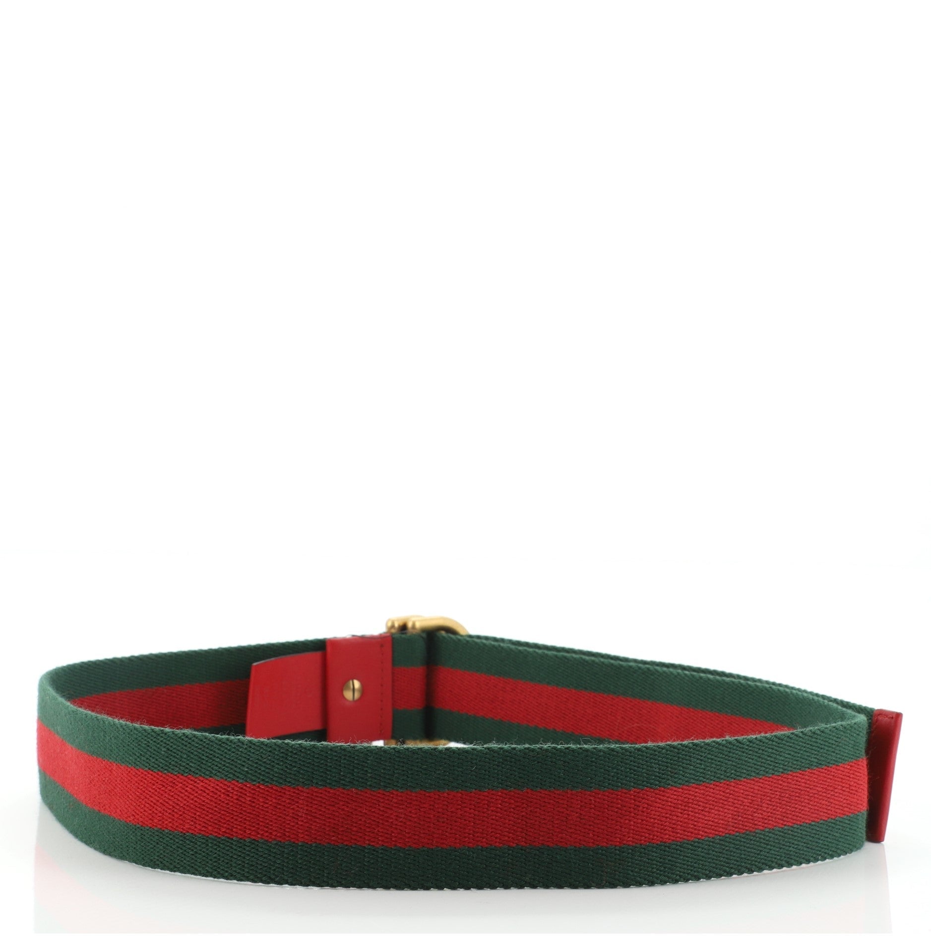 Feline Head Web Belt Canvas Wide 95