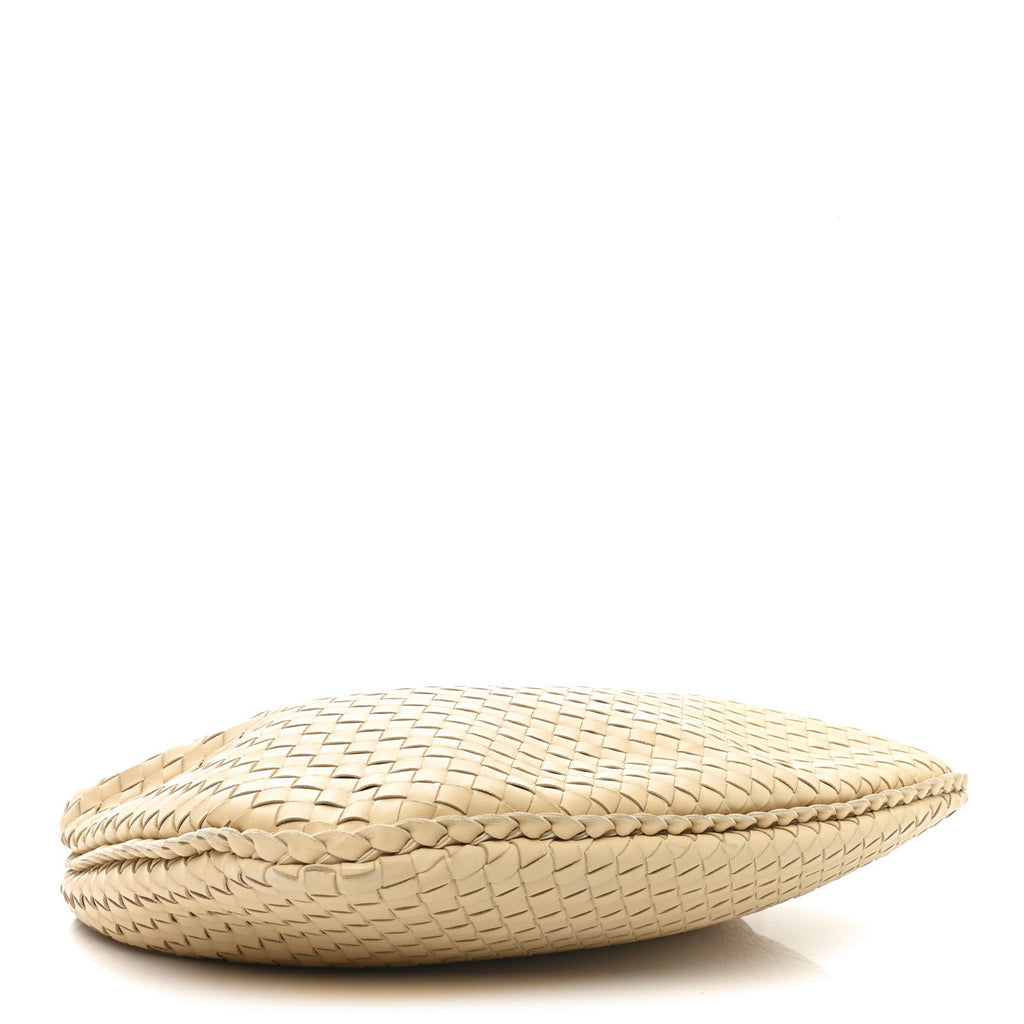 Nappa Intrecciato Medium Veneta Hobo Banane