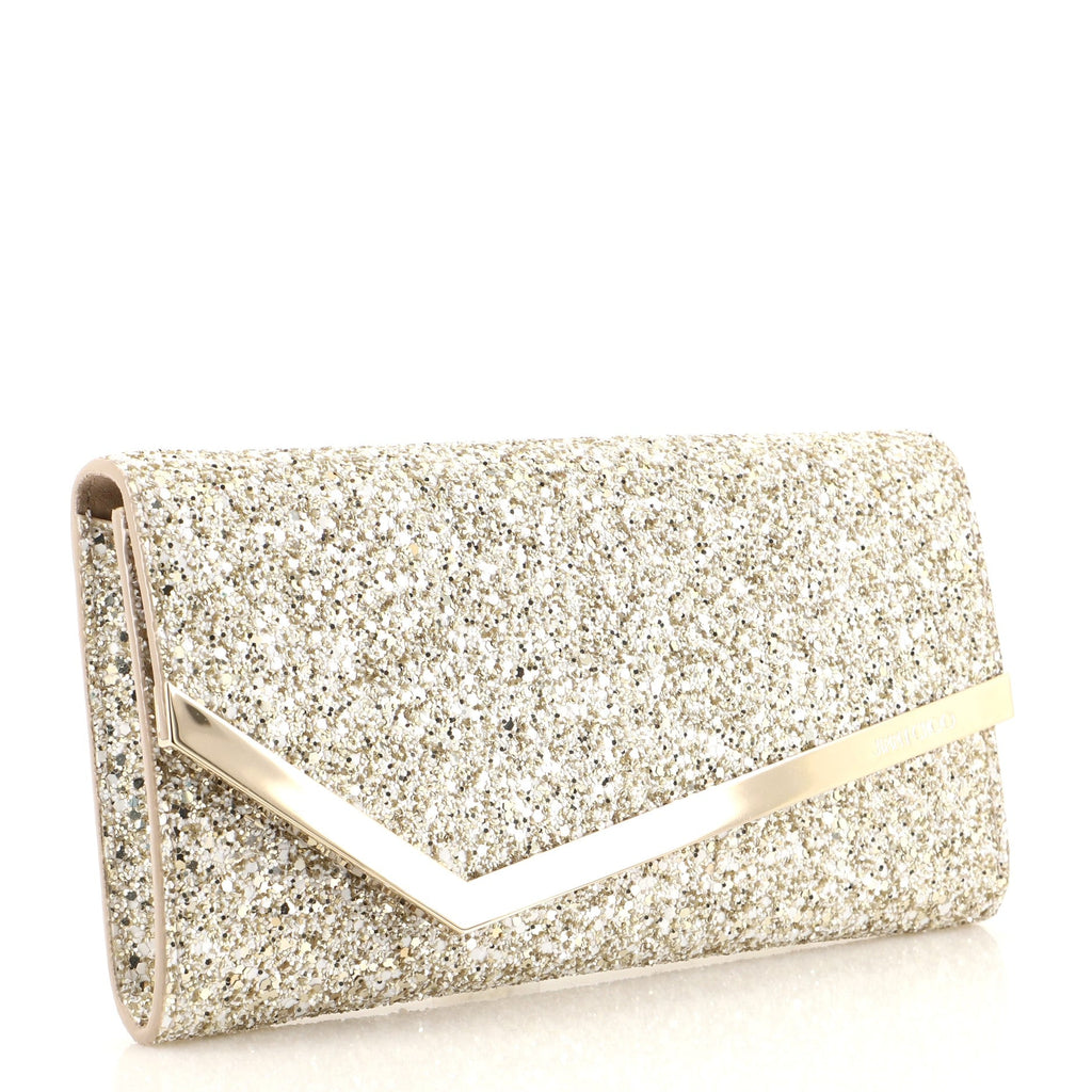 Emmie Clutch Glitter Leather