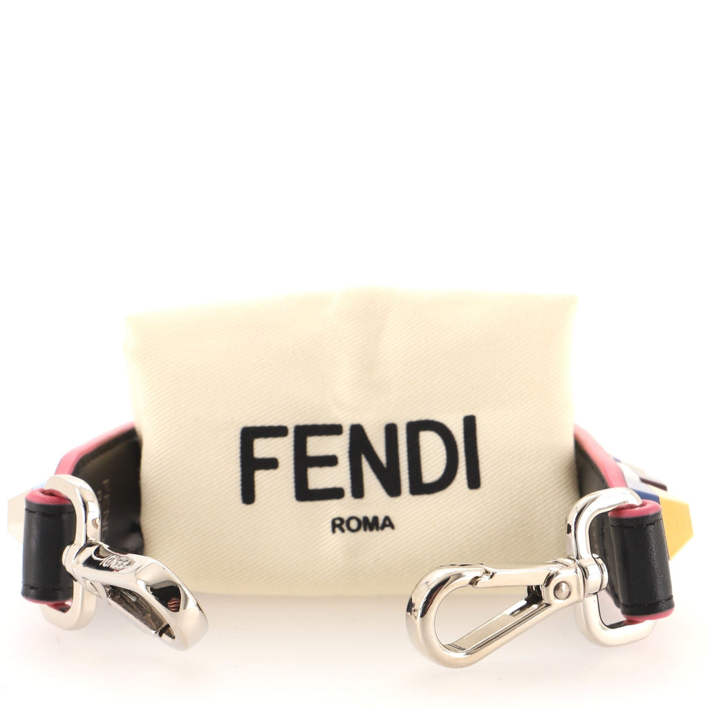 Mini Strap You Short Shoulder Strap Studded Leather