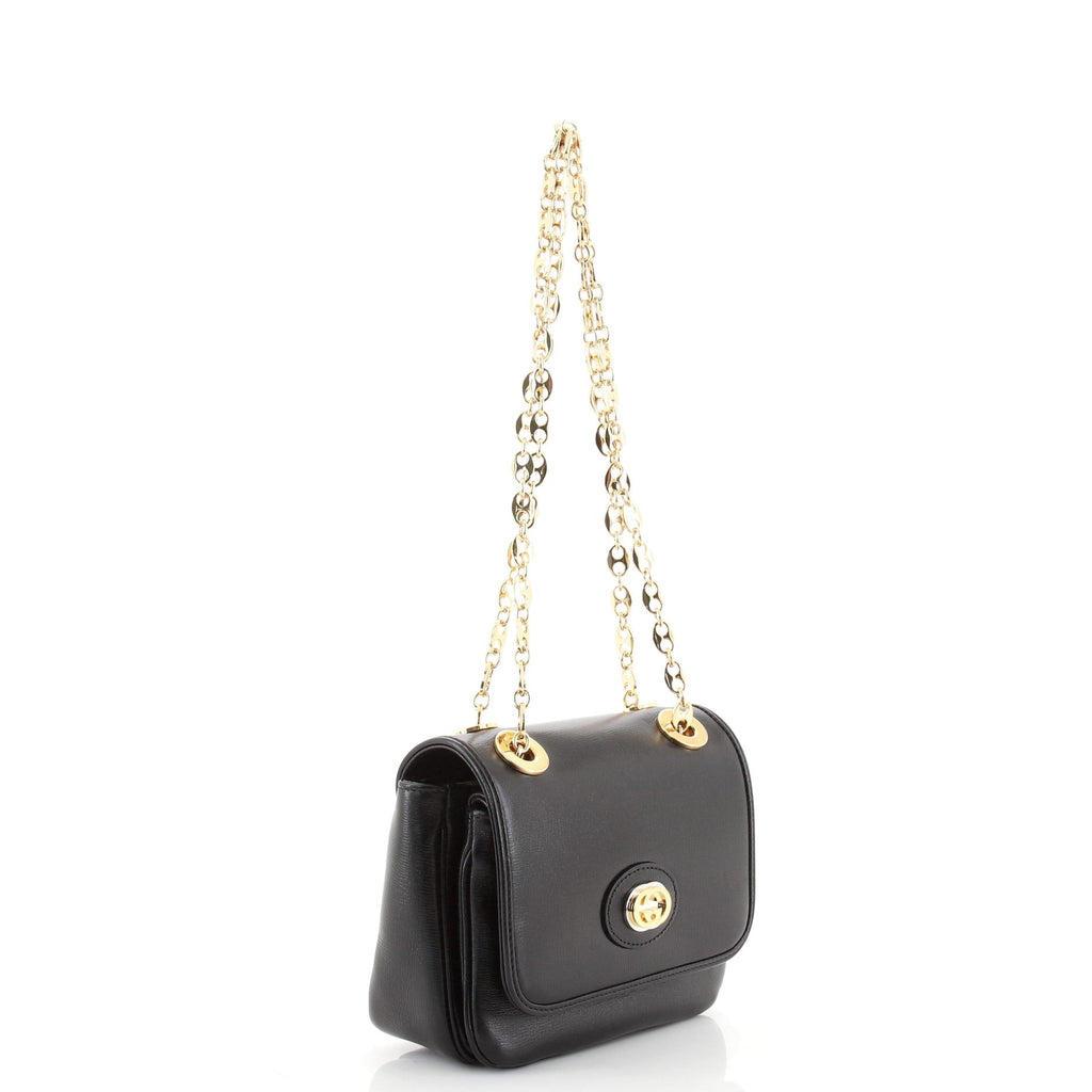 Marina Chain Flap Bag Leather Mini