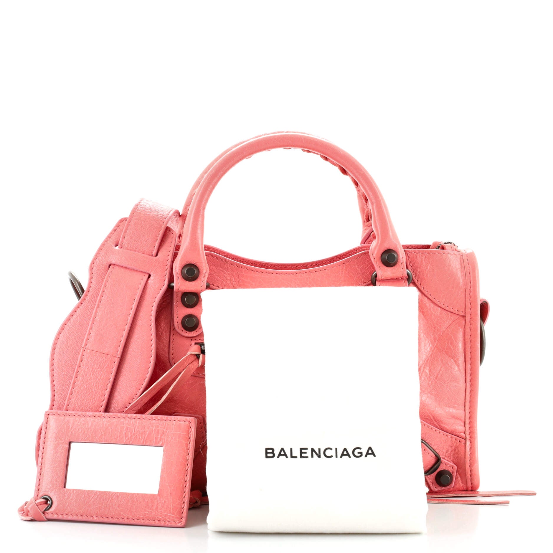 City Classic Studs Bag Leather Mini