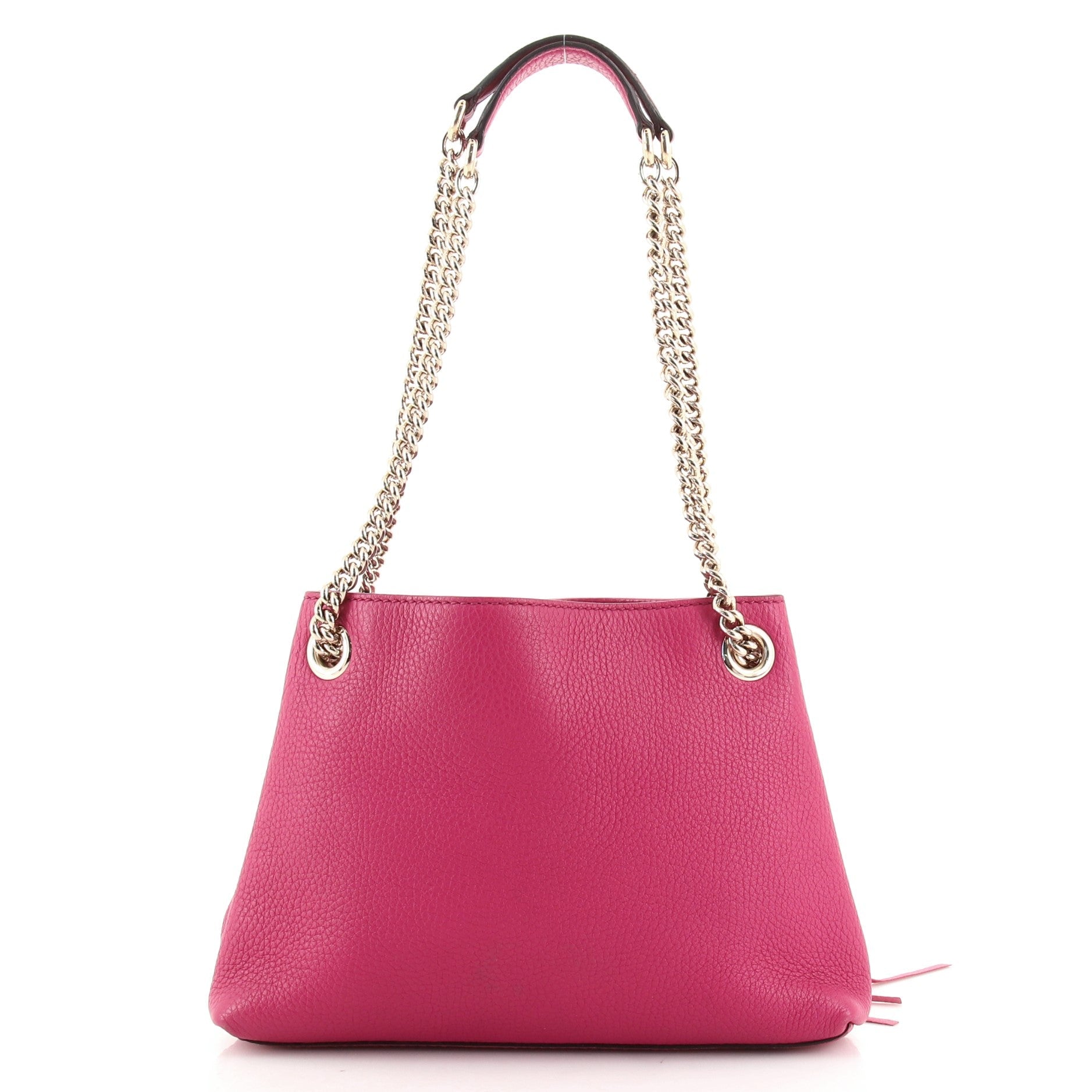 Soho Chain Strap Shoulder Bag Leather Mini