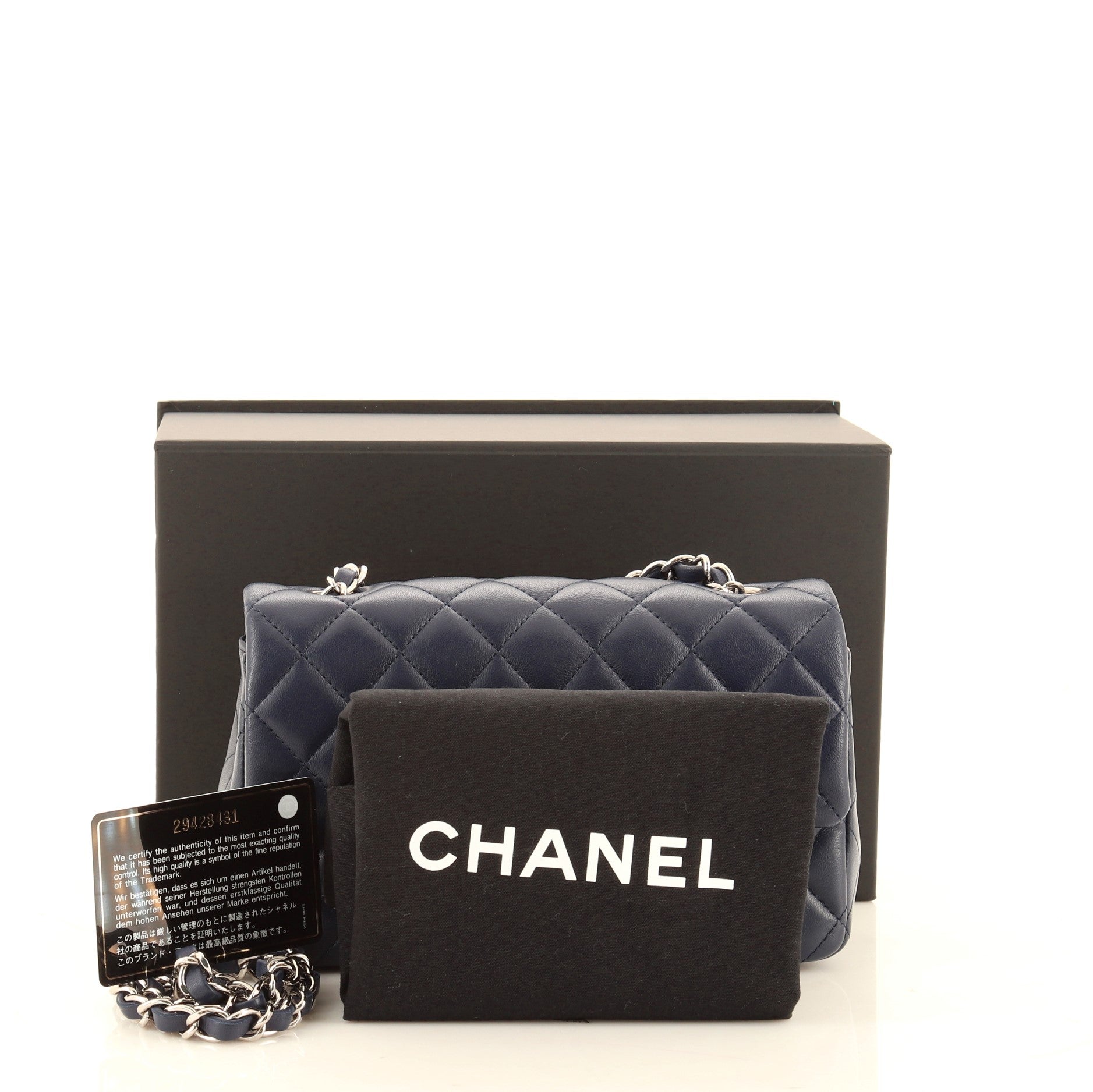 Classic Single Flap Bag Quilted Lambskin Mini