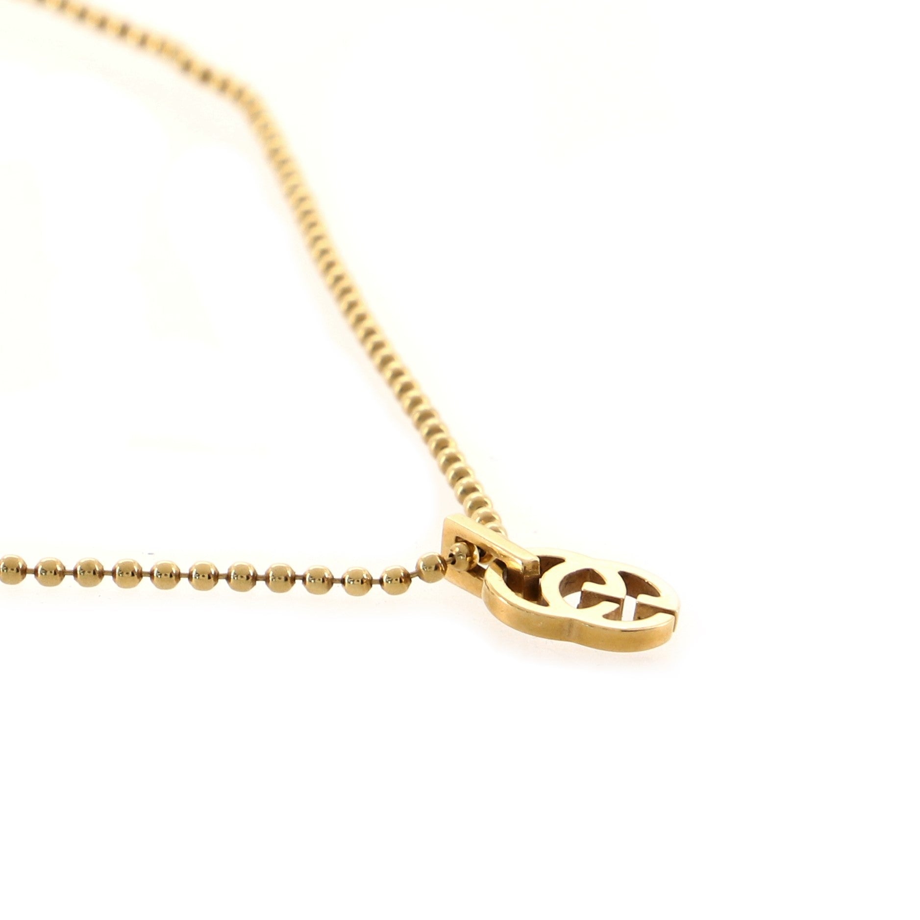 GG Running Pendant Necklace 18K Yellow Gold