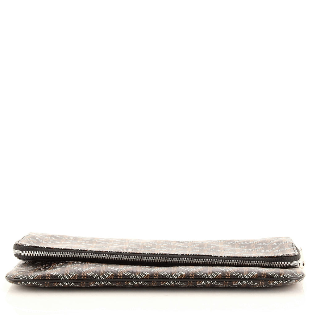 Saint Marie Clutch Coated Canvas